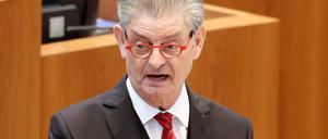 Der nordrhein-westfälische SPD-Fraktionsvorsitzende Norbert Römer
