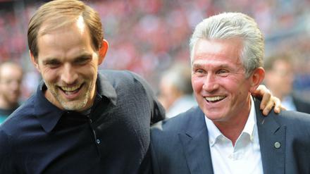 Jupp Heynckes (r.) und Thomas Tuchel.