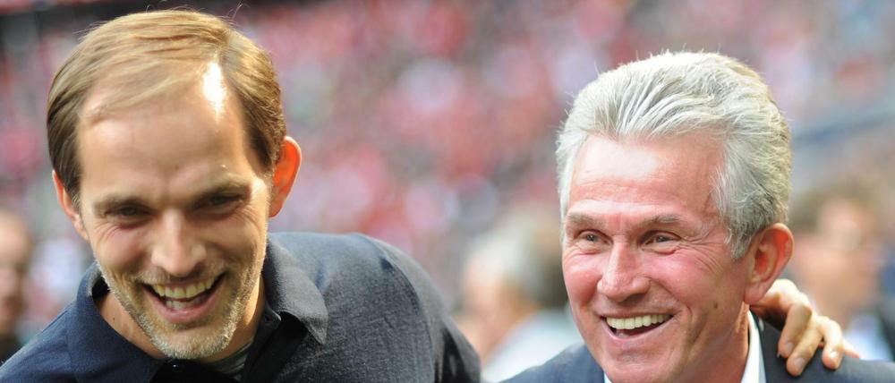 Jupp Heynckes (r.) und Thomas Tuchel.