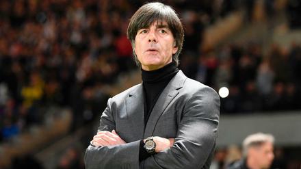 Joachim Löw beim Spiel gegen Brasilien