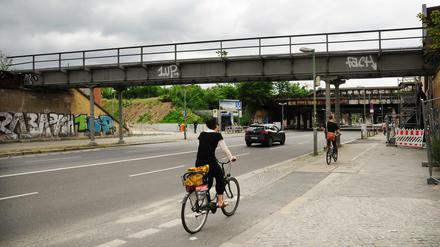 Soll jetzt alles besser werden: Die Radfahrsituation auf der Yorckstraße.