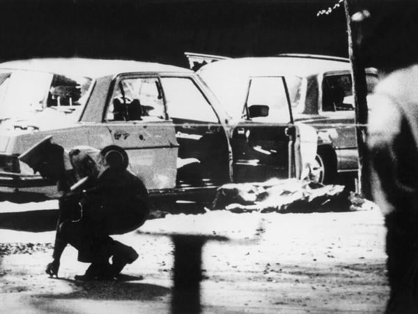Tatort der Entführung von Hanns Martin Schleyer durch die RAF 1977