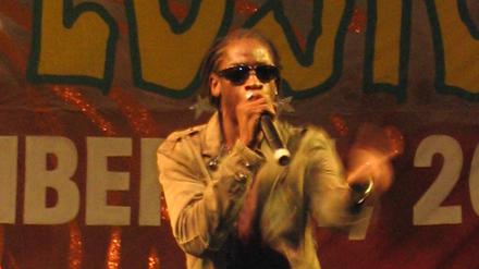 Der Sänger Bounty Killer.