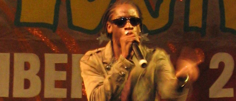 Der Sänger Bounty Killer.