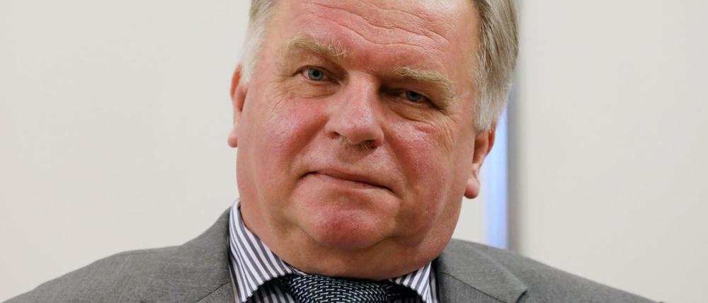 Günther Krause (CDU) war bis 1993 Bundesverkehrsminister. Aufnahme von 2017.