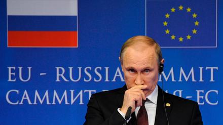 Russlands Präsident Wladimir Putin. Aufnahme von 2014.