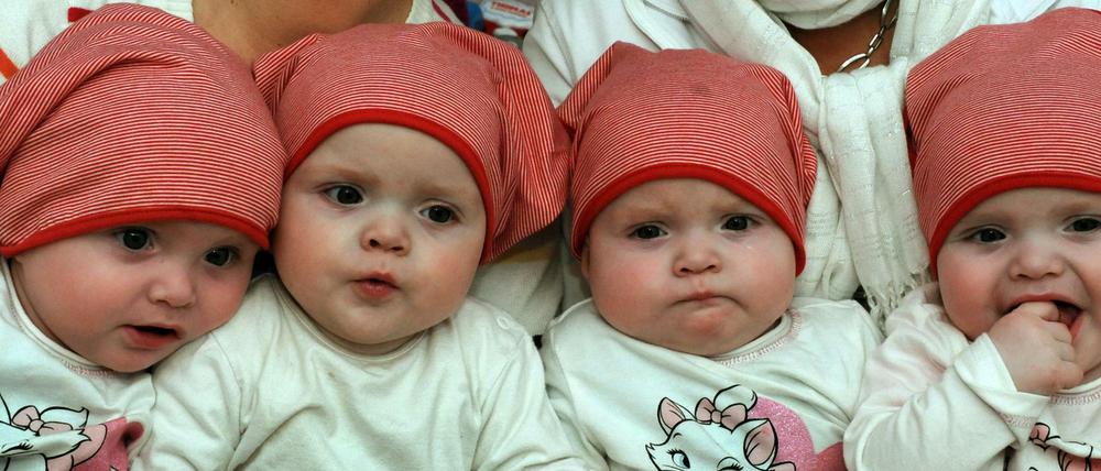 Ein Segen für Deutschland. Immer mehr Kinder werden in der Bundesrepublik geboren.