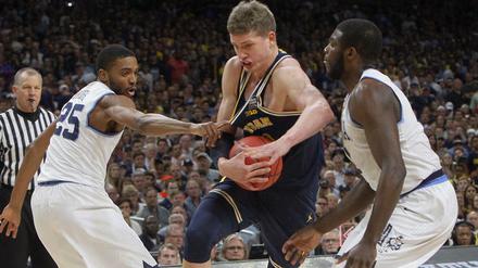 Enormer Zug zum Korb. Moritz Wagner könnte bald auch in der NBA seinen Weg machen.