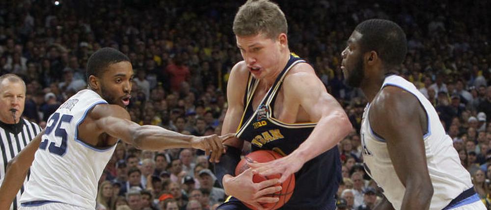 Enormer Zug zum Korb. Moritz Wagner könnte bald auch in der NBA seinen Weg machen.
