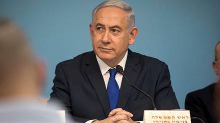 Israels Ministerpräsident Benjamin Netanjahu.