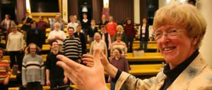 Chorleiterin Etta Hilsberg im Jahr 2008.