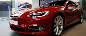 Ein Tesla "Model S"