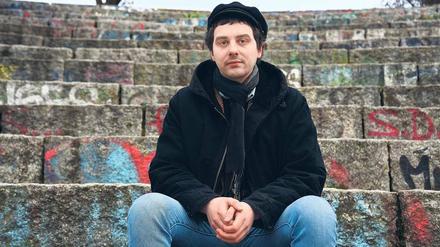 Tobias Bamborschke hing zu Schulzeiten oft mit Freunden im Mauerpark herum. 