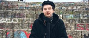 Tobias Bamborschke hing zu Schulzeiten oft mit Freunden im Mauerpark herum. 