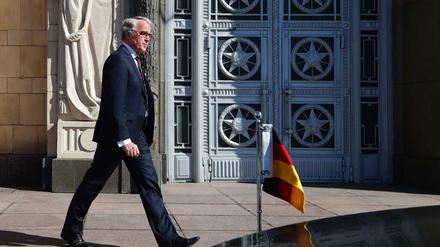 Der deutsche Botschafter in Moskau, Rüdiger von Fritsch, wurde ins russische Außenministerium einbestellt. 