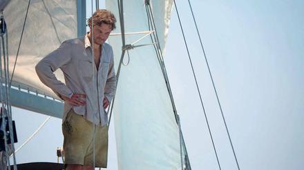 Eremit auf See. Colin Firth in „Vor uns das Meer“, jetzt im Kino.