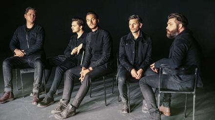 Die britische Indie-Rockband Editors.