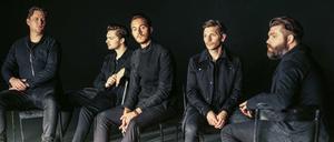 Die britische Indie-Rockband Editors.