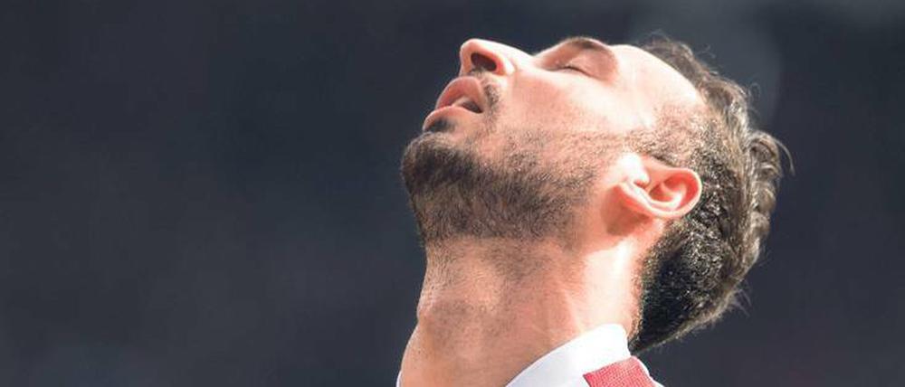 Nur nicht den Kopf hängen lassen. Union muss sich auf Abstiegskampf statt Aufstiegskampf einstellen – und dabei auf viele Spieler wie Akaki Gogia verzichten.