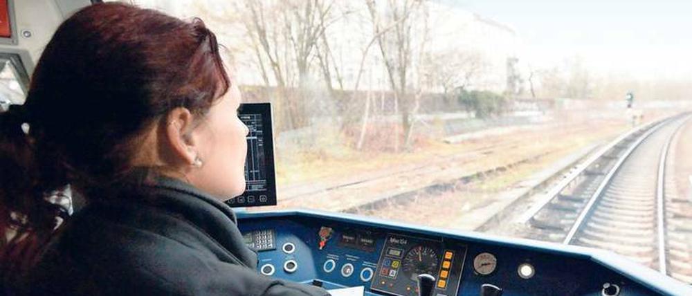 Glück gehabt. Für diese S-Bahn fand sich tatsächlich eine Fahrerin.