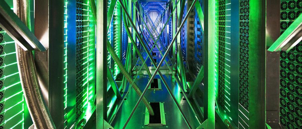 Ein Google-Datenzentrum in Pryor, Oklahoma. 