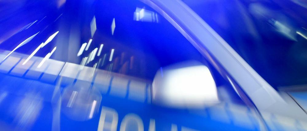 Polizeiauto im Einsatz (Archivbild)