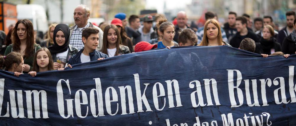 Seit Jahren wird daran erinnert, dass der Mord an Burak Bektas unaufgeklärt ist.