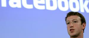 In Erklärungsnot: Facebook-Chef Mark Zuckerberg