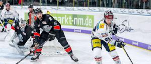 Zu weit weg vom Tor. Die Eisbären konnten sich zwar auch Chancen erarbeiten, allerdings nicht so viele wie die Nürnberger.