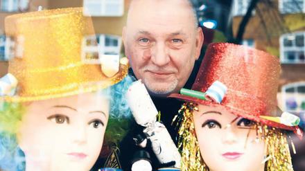 Alles für den Effekt. Inhaber Bernhardt Thron lässt es knallen.