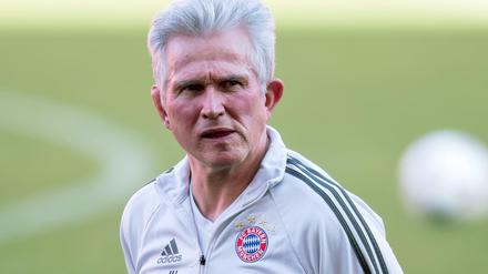 Trainer Jupp Heynckes vom FC Bayern München