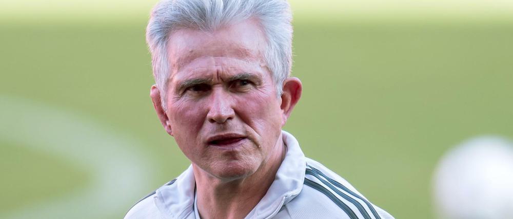 Trainer Jupp Heynckes vom FC Bayern München