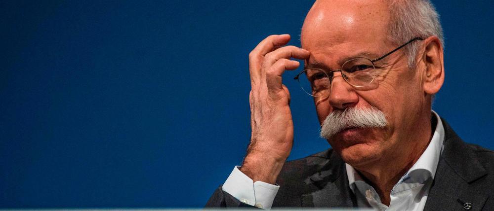 Daimler-Chef Dieter Zetsche bei der Generalversammlung in Berlin.