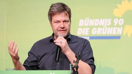 Robert Habeck, Bundesvorsitzender von Bündnis 90/Die Grünen, plädiert für die Abschaffung des Hartz-IV-Systems.