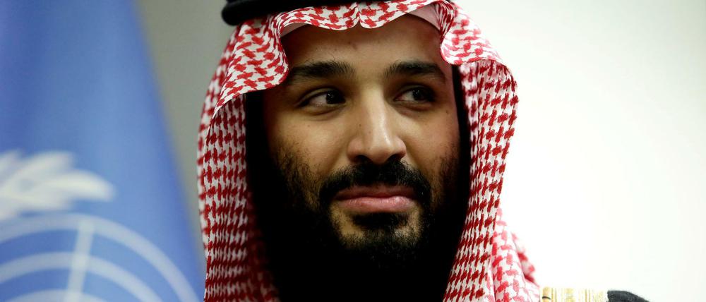 legt sich mit dem Iran an: Kronprinz Mohammed bin Salman Al Saud.