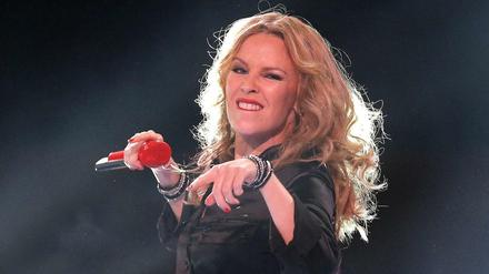 Die britisch-australische Sängerin und Schauspielerin Kylie Minogue.