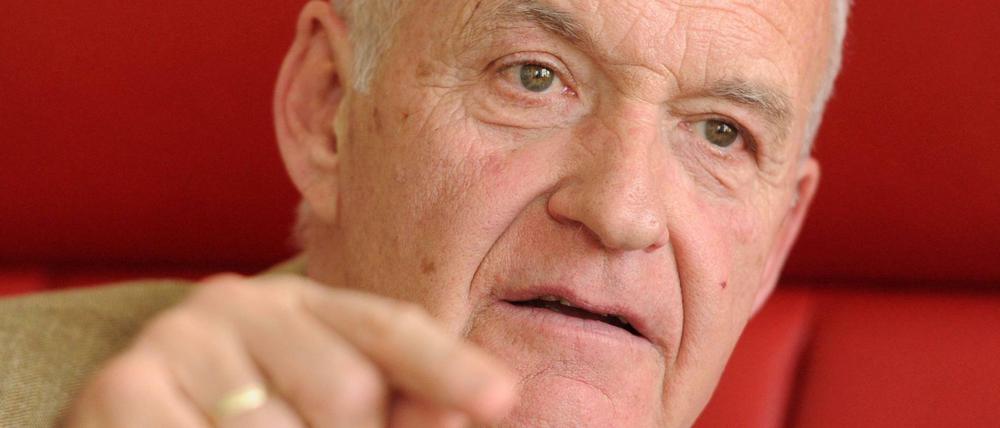 Götz W. Werner (74) ist Gründer der Drogeriemarktkette dm und war 35 Jahre lang ihr Geschäftsführer.