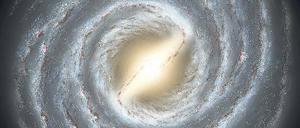 Kosmischer Schweizer Käse. Inmitten der Milchstraße gibt es viele Schwarze Löcher.