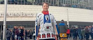 Alles für den EHC. René Welzer ist seit 1992 Fan der Eisbären.