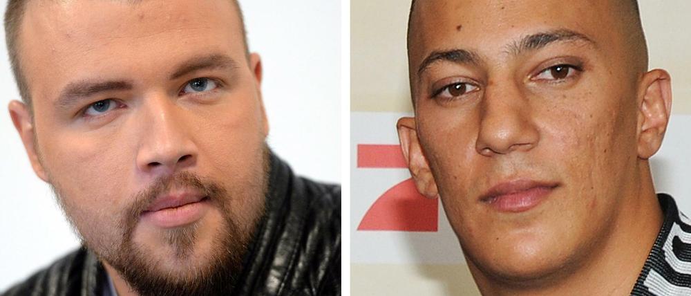 Amateur-Politologen auf dem Weg zum "Echo": Die Rapper «Kollegah» und Farid Bang.