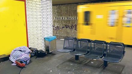 Heruntergekommen. Der U-Bahnhof Yorckstraße soll schon seit etlichen Jahren saniert werden. 