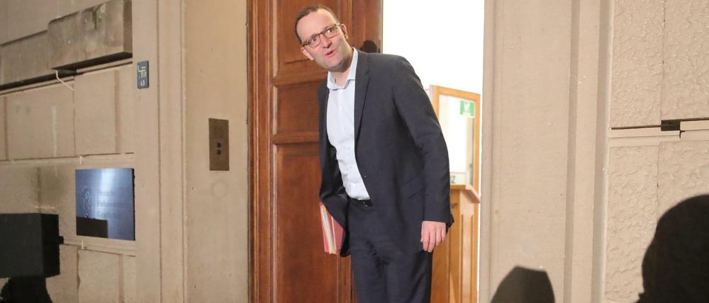 Um die Ecke geguckt, aber auch um die Ecke gedacht? Jens Spahn, amtierender Bundesgesundheitsminister.