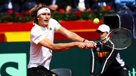 Alexander Zverev gewann sein Match gegen David Ferrer souverän in drei Sätzen.