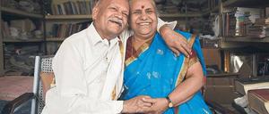 Kamala und Nagarajayya Hampana im Dokumentarfilm der Samdereli-Schwestern.