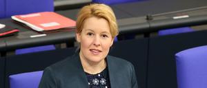 Bundesfamilienministerin Franziska Giffey (SPD)