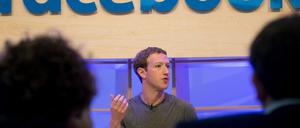 Facebook-Chef Mark Zuckerberg (Archivbild von 2016) 