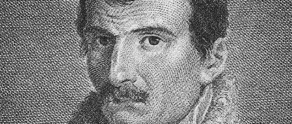 Pathos der Fakten. Johann Gottfried Seume in einem zeitgenössischen Stich.