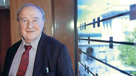 Schöpft aus der Musik. Pianist Menahem Pressler.