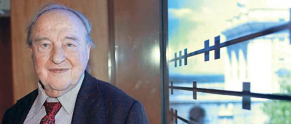 Schöpft aus der Musik. Pianist Menahem Pressler.