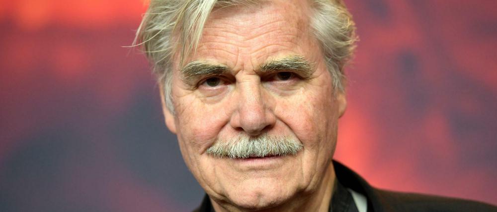 Peter Simonischek 2018 bei einem Pressetermin für seinen Film „The Interpreter“.
